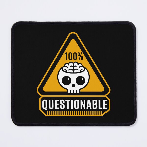 Item preview, Certified Hazard – 100% Questionable designed and sold by Kaurisdigital.