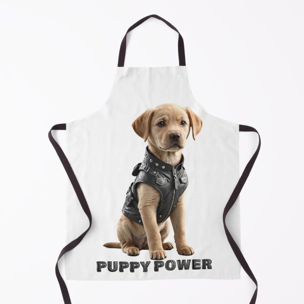 Item preview, Puppy Power. Cute Labrador dog designed and sold by Drone-tees.