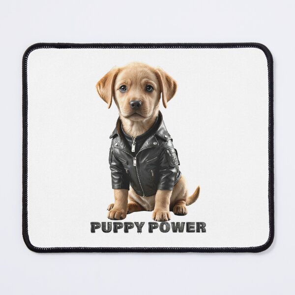 Item preview, Puppy Power. Cute Labrador dog designed and sold by Drone-tees.