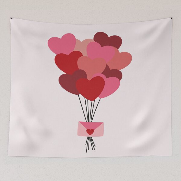 Item preview, Heart-shaped balloons and Letter	 designed and sold by AlginaPugachova.