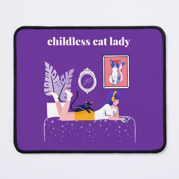Item preview, Childless Cat Lady designed and sold by CrowCottage51.