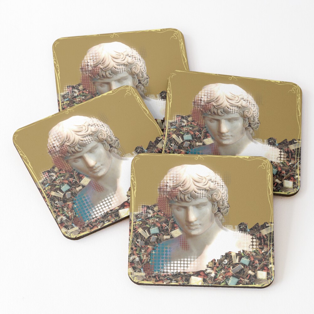 Item preview, Coasters (Set of 4) designed and sold by Racoodle.