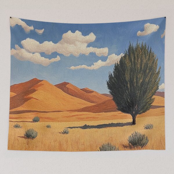 Item preview, Desert | Post-impressionist painting style designed and sold by ComicsFactory.