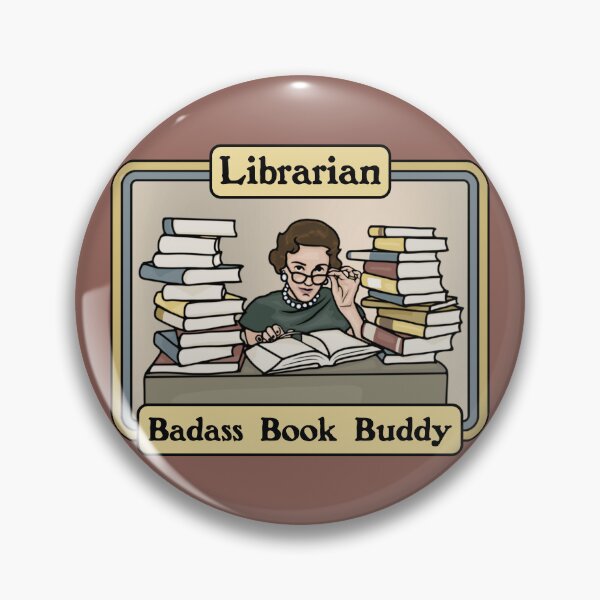 Item preview, Librarian designed and sold by Unhinged Heather.