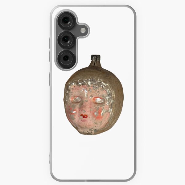 Item preview, ANTIQUE BABY FACE CHRISTMAS ORNAMENT  designed and sold by Chili Cake.