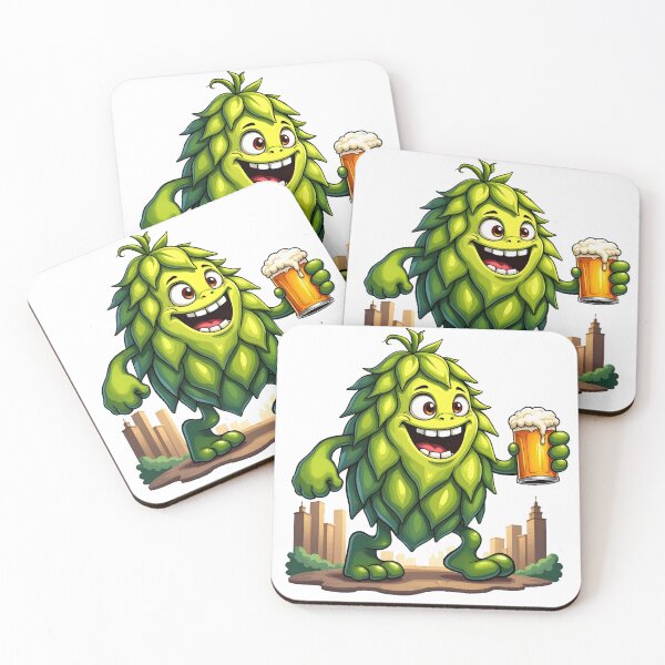 Item preview, Hopzilla Attacks – The Ultimate Beer Monster designed and sold by ImaginPictura.