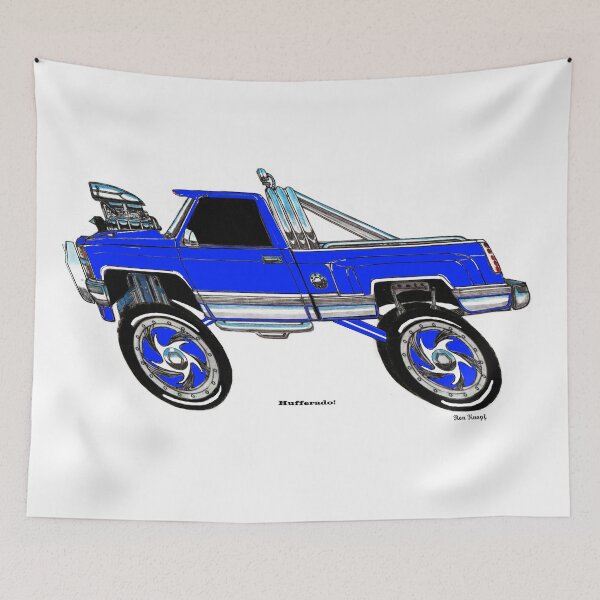 Item preview, HUFFERADO !   //  1988 CHEVY 4X4 PICKUP CUSTOM designed and sold by Imagin8er.