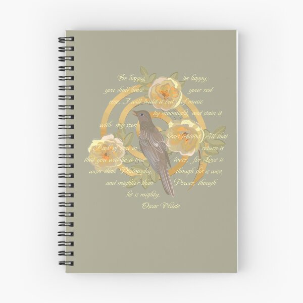 Item preview, rose and nightingale love quote designed and sold by Victoria Alferonok.