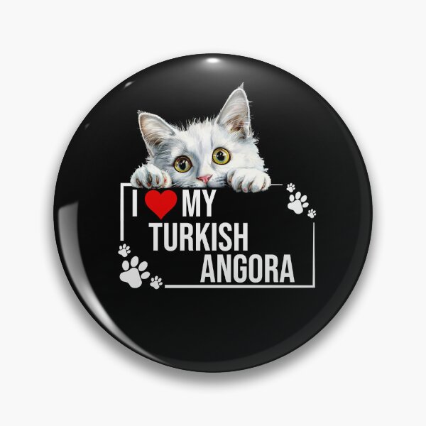 Item preview, I Love My Turkish Angora Cat designed and sold by TheAnimalZ00.