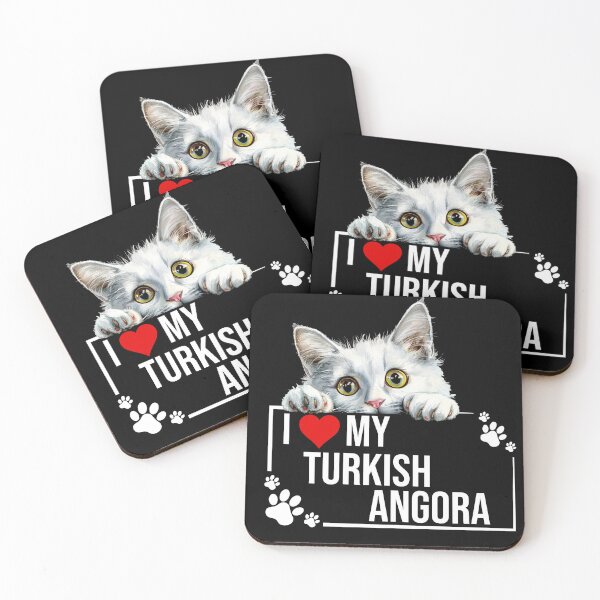 Item preview, I Love My Turkish Angora Cat designed and sold by TheAnimalZ00.