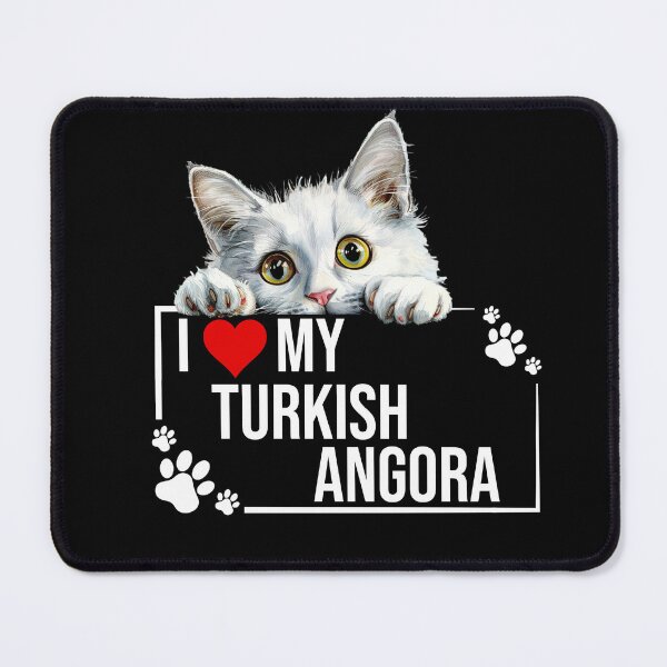 Item preview, I Love My Turkish Angora Cat designed and sold by TheAnimalZ00.