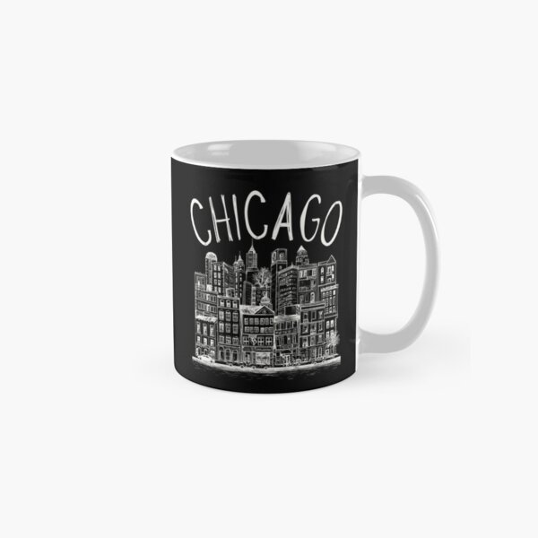 Vista previa del artículo con la obra «Barrio nostálgico de Chicago», diseñado y vendido por TimelessLocales.