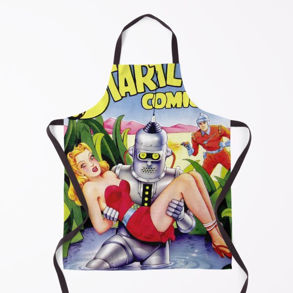 Item preview, Comic Book Cover  Startling Comics | Vintage Robot designed and sold by TeeARTHY.