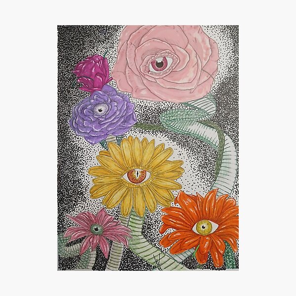 Item preview, Slithering Iris flowers designed and sold by Deanne's Treasure Studio.