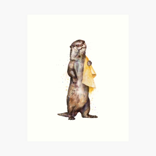 Item preview, Otter designed and sold by lauragraves.