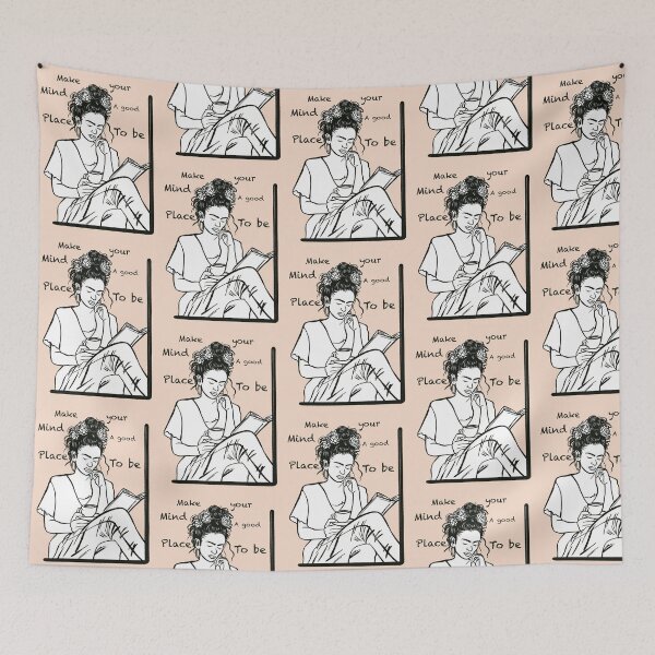 Item preview, Make your mind a good place to be designed and sold by Ana Duque.