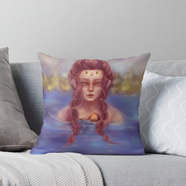 Item preview, Fairycore Pastel Siren With Octopus Pet in Odyssey Fan Art  designed and sold by Monica Laipple.