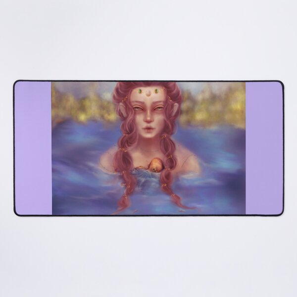 Item preview, Fairycore Pastel Siren With Octopus Pet in Odyssey Fan Art designed and sold by Monica Laipple.