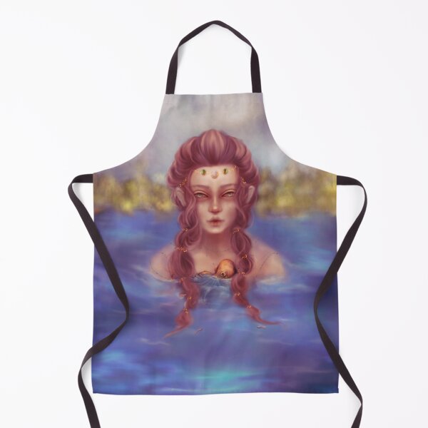 Item preview, Fairycore Pastel Siren With Octopus Pet in Odyssey Fan Art designed and sold by Monica Laipple.