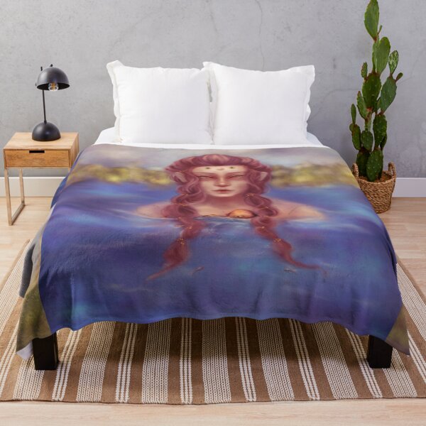 Item preview, Fairycore Pastel Siren With Octopus Pet in Odyssey Fan Art designed and sold by Monica Laipple.