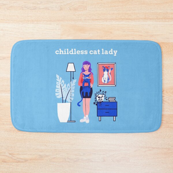 Item preview, Childless Cat Lady 3D Glasses designed and sold by CrowCottage51.