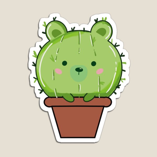 Aperçu de l'œuvre ours en peluche cactus créée et vendue par sadiegamermom.