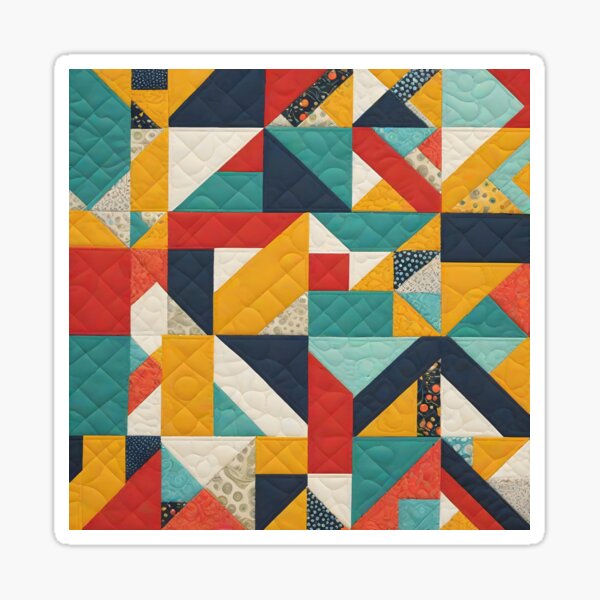 Item preview, Colorful Quilting Pattren - Quilting Lover - Funny Quilter designed and sold by Wiss2Arts.
