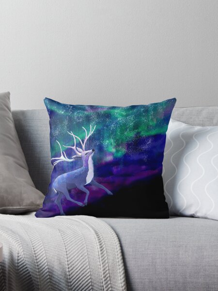 Item preview,  Aurora Borealis Reindeer's Celestial Journey designed and sold by KareliKairos.