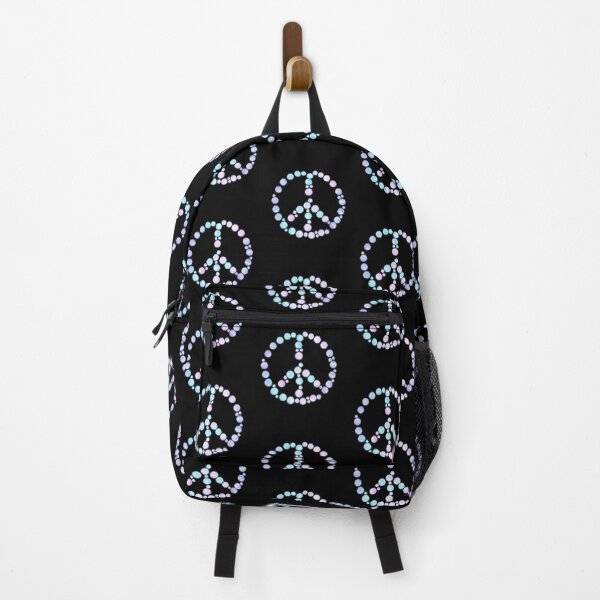 Item preview, Retro Harmony: Soft Tie Dye Peace Sign Art designed and sold by Zakrytos ★★★★★.