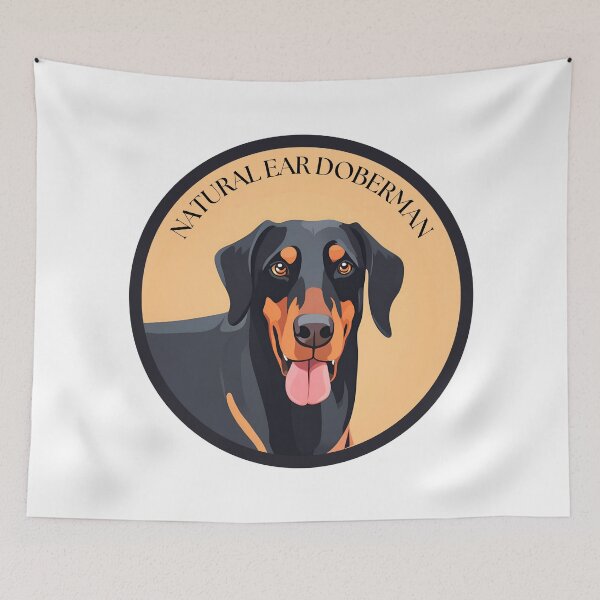 Item preview, Natural Ear Doberman designed and sold by DesignsByAdele.