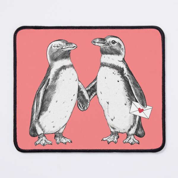Item preview, Penguin couple designed and sold by lauragraves.