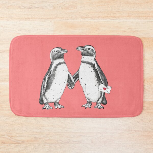 Item preview, Penguin couple designed and sold by lauragraves.