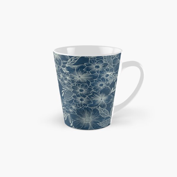 Aperçu de l'œuvre indigo bloom // motif répété créée et vendue par lauragraves.