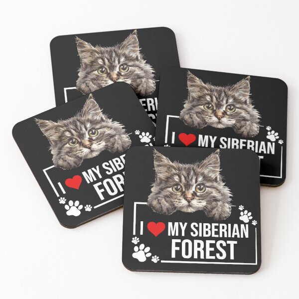 Item preview, I Love My Siberian Forest Cat designed and sold by TheAnimalZ00.