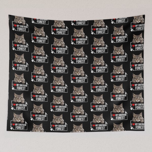 Item preview, I Love My Siberian Forest Cat designed and sold by TheAnimalZ00.