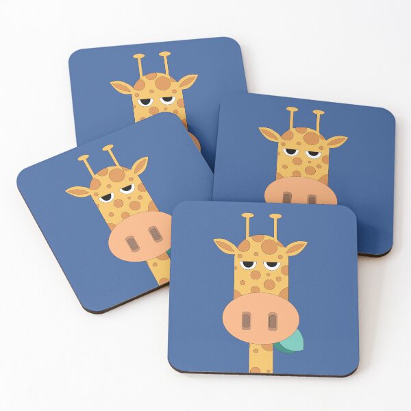 Item preview, Illustration Vector Flat Design Giraffe Cute designed and sold by AlginaPugachova.