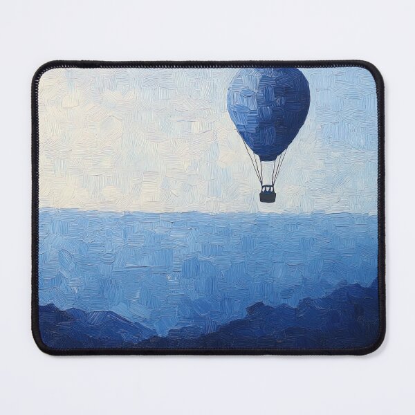 Item preview, Dirigible balloon | Post-impressionist painting style designed and sold by ComicsFactory.