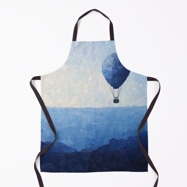 Item preview, Dirigible balloon | Post-impressionist painting style designed and sold by ComicsFactory.