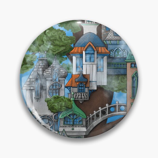 Item preview, Treehouse Neighborhood – Victorian & Italianate Fantasy designed and sold by KareliKairos.