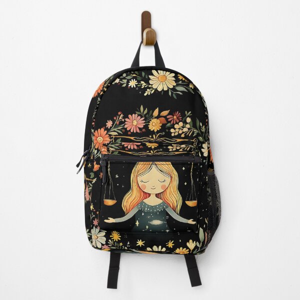 Item preview, Adorable Libra Zodiac Art - Whimsical Astrology Illustration designed and sold by TuncGK.