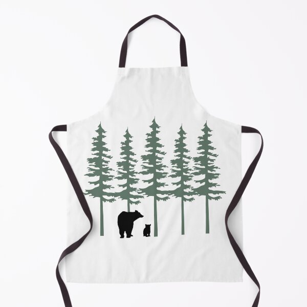 Item preview, Pine Trees and Bears designed and sold by MagnoliaLake.