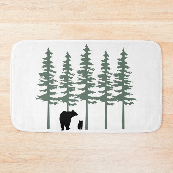 Item preview, Pine Trees and Bears designed and sold by MagnoliaLake.