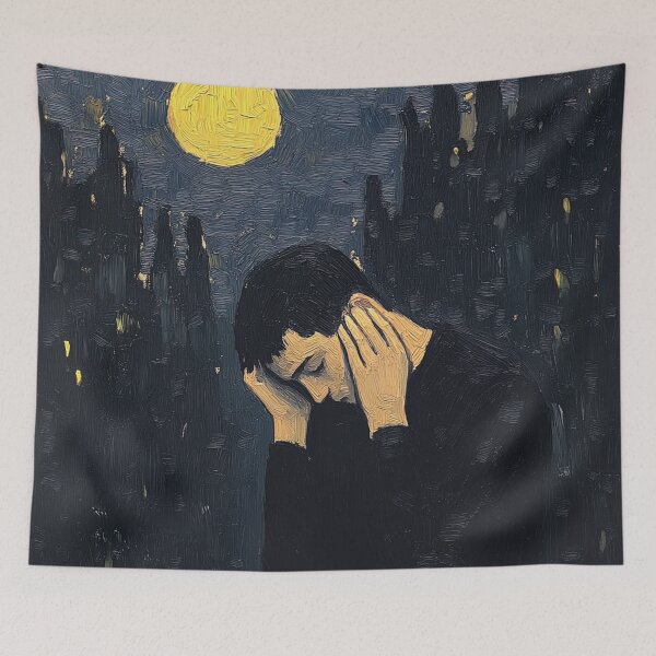 Item preview, Disappointment | Post-impressionist painting style designed and sold by ComicsFactory.