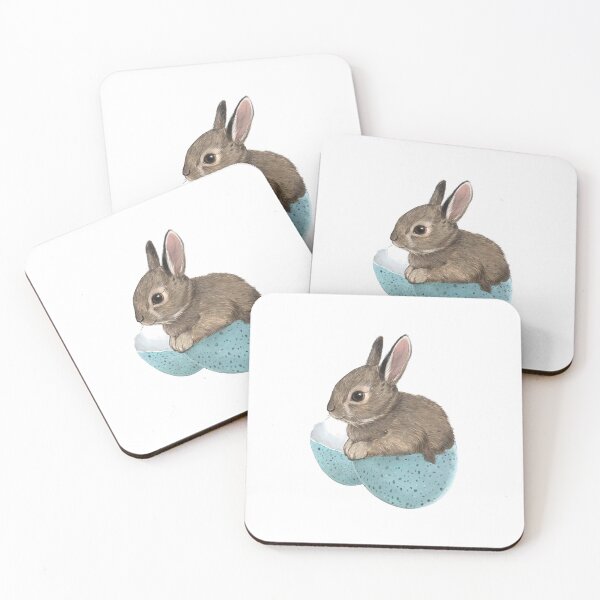 Item preview, Bunny in Robin's Egg designed and sold by lauragraves.