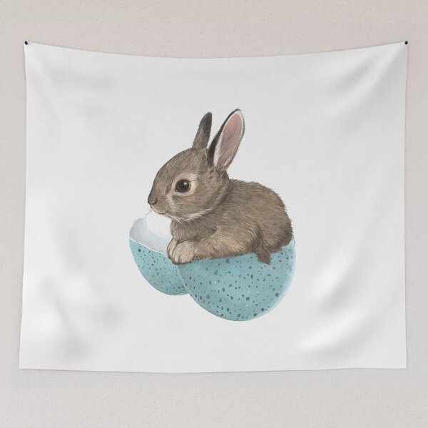 Item preview, Bunny in Robin's Egg designed and sold by lauragraves.