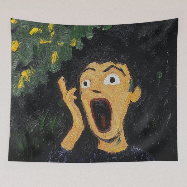 Item preview, Disgust | Post-impressionist painting style designed and sold by ComicsFactory.