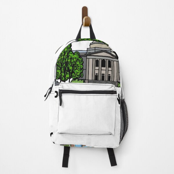 Item preview, Chapel Hill North Carolina Skyline Illustration designed and sold by fiberandgloss.