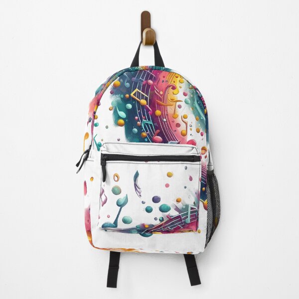 Item preview, Abstract Music Notes | Vibrant Watercolor Design   designed and sold by ArteAnimal2020.