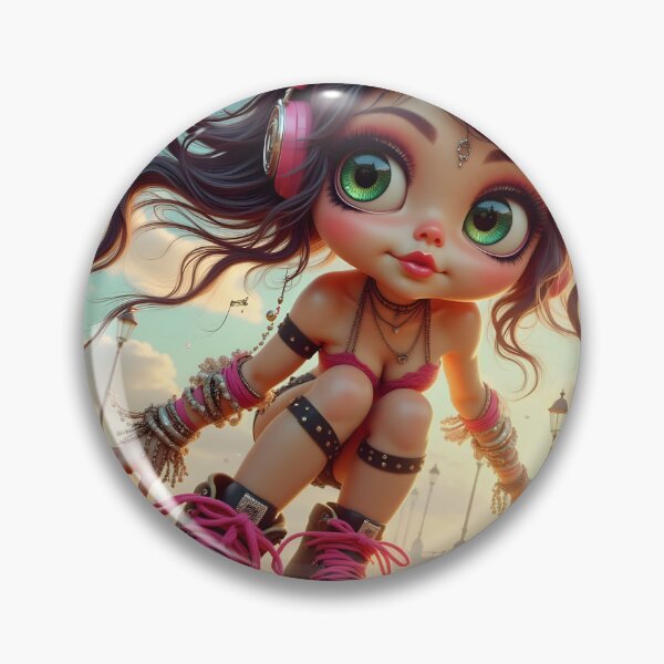 Item preview, Rollerskating Doll designed and sold by svace.