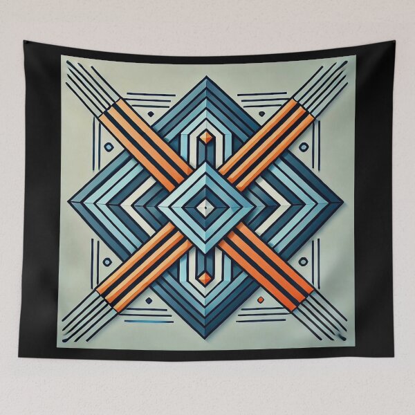 Item preview, Geometric pattern.  designed and sold by Nomad-Maynard.